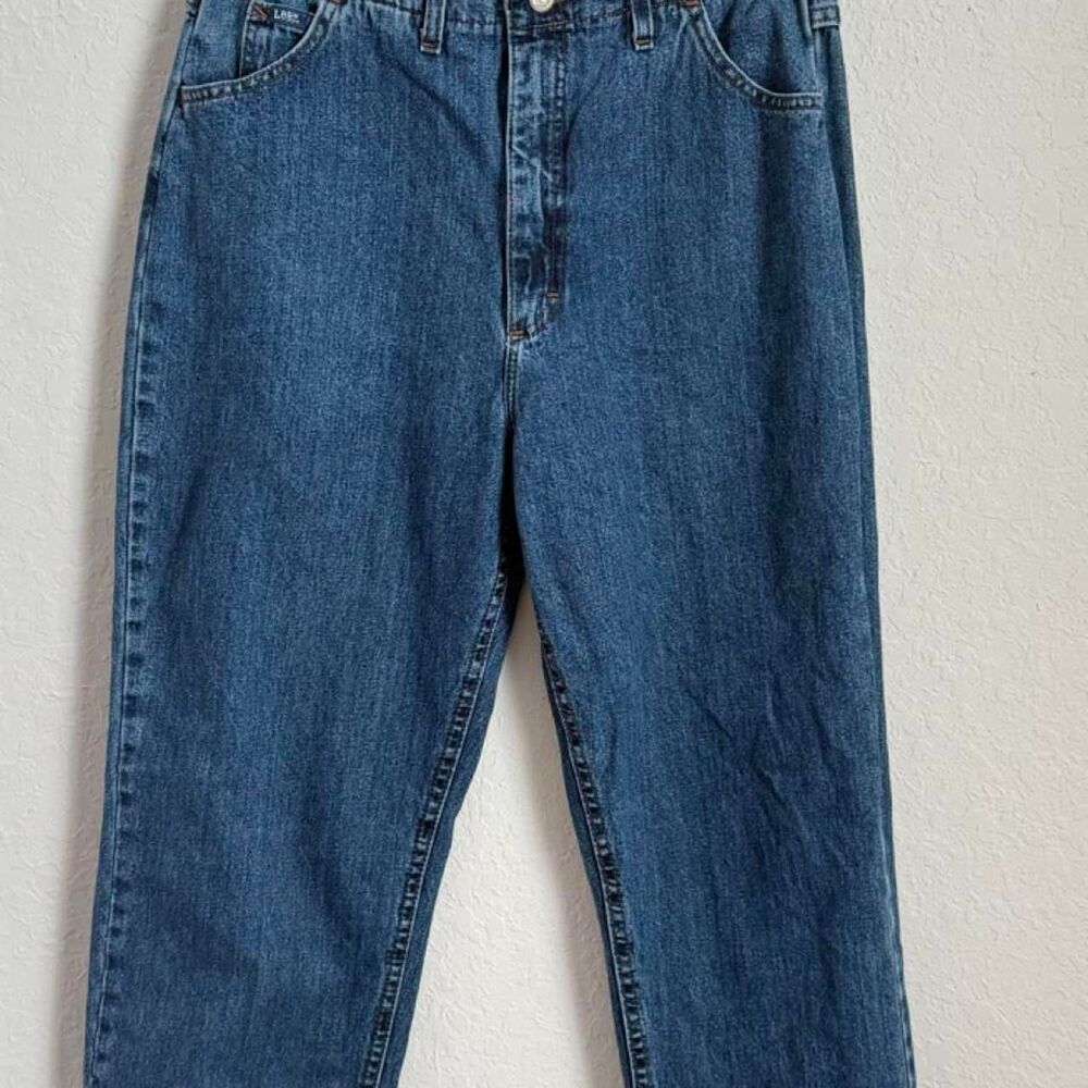 Lee Women's Blue and Navy Jeans